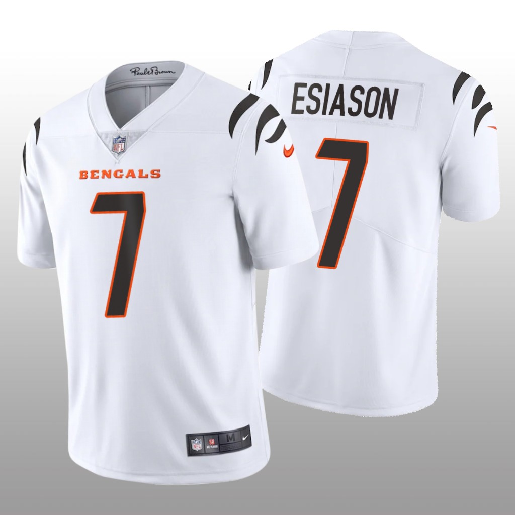 Cincinnati Bengals Boomer Esiason White Jersey 2021 Vapor Limited - Men's