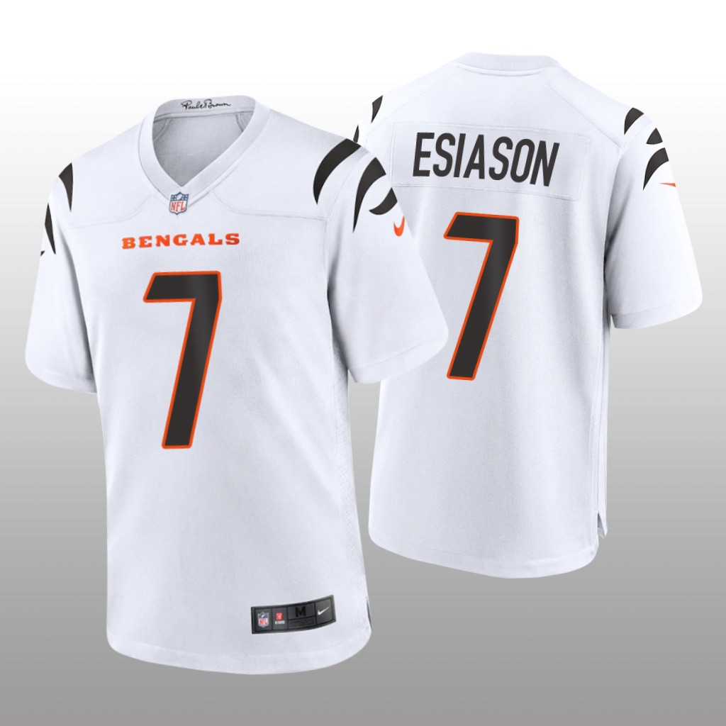 Cincinnati Bengals Boomer Esiason White Jersey Game - Men's