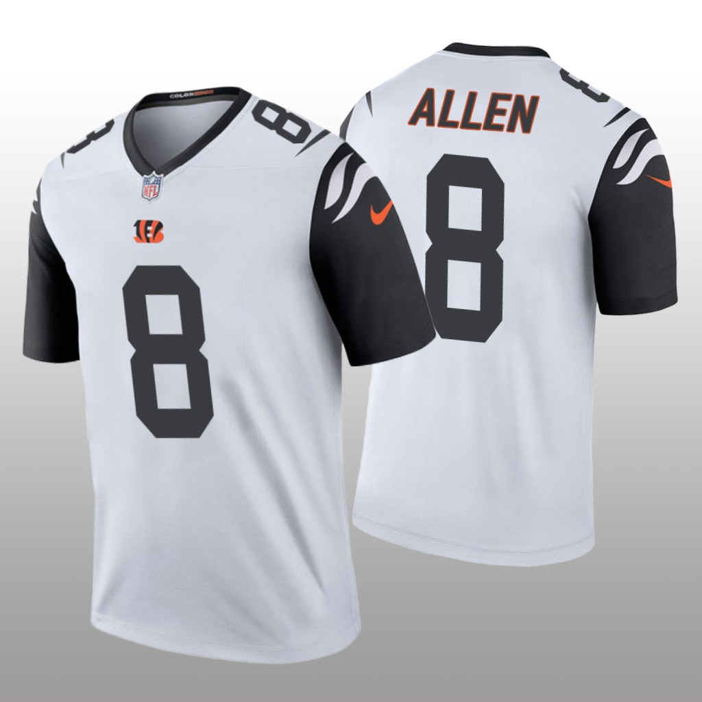 Cincinnati Bengals Brandon Allen White Jersey Color Rush Legend - Men's