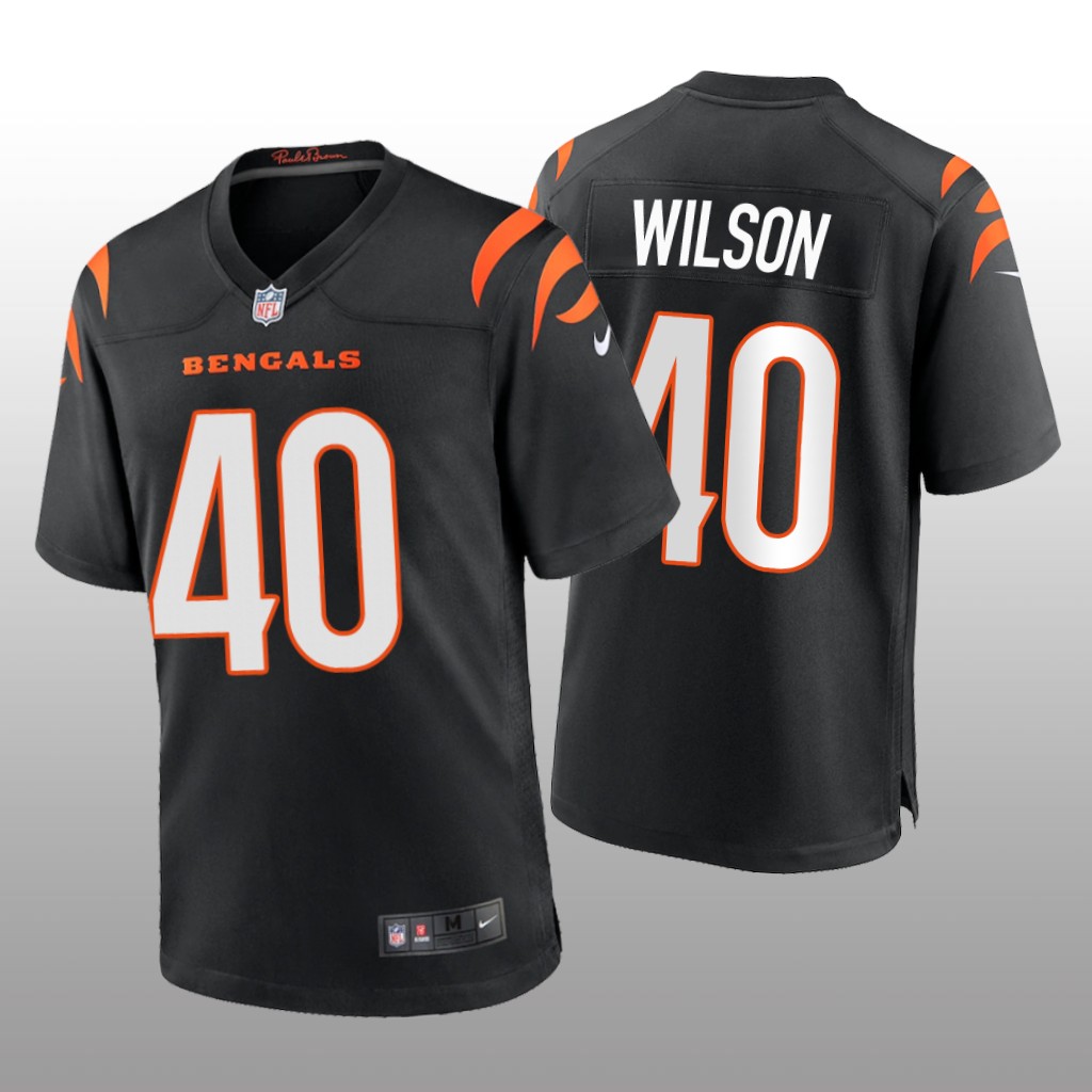 Cincinnati Bengals Brandon Wilson Black Jersey Game - Men's