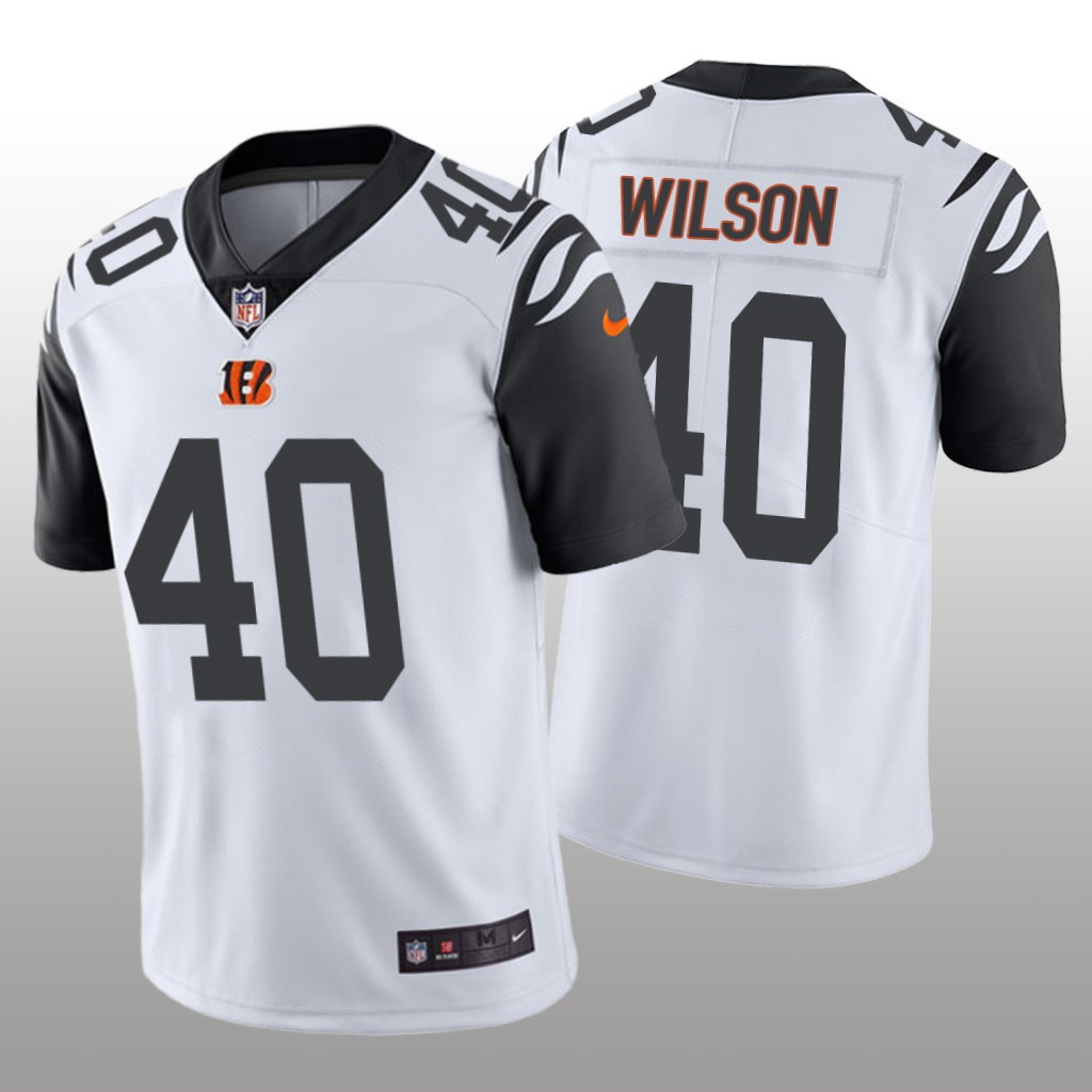 Cincinnati Bengals Brandon Wilson White Jersey Color Rush Limited - Men's