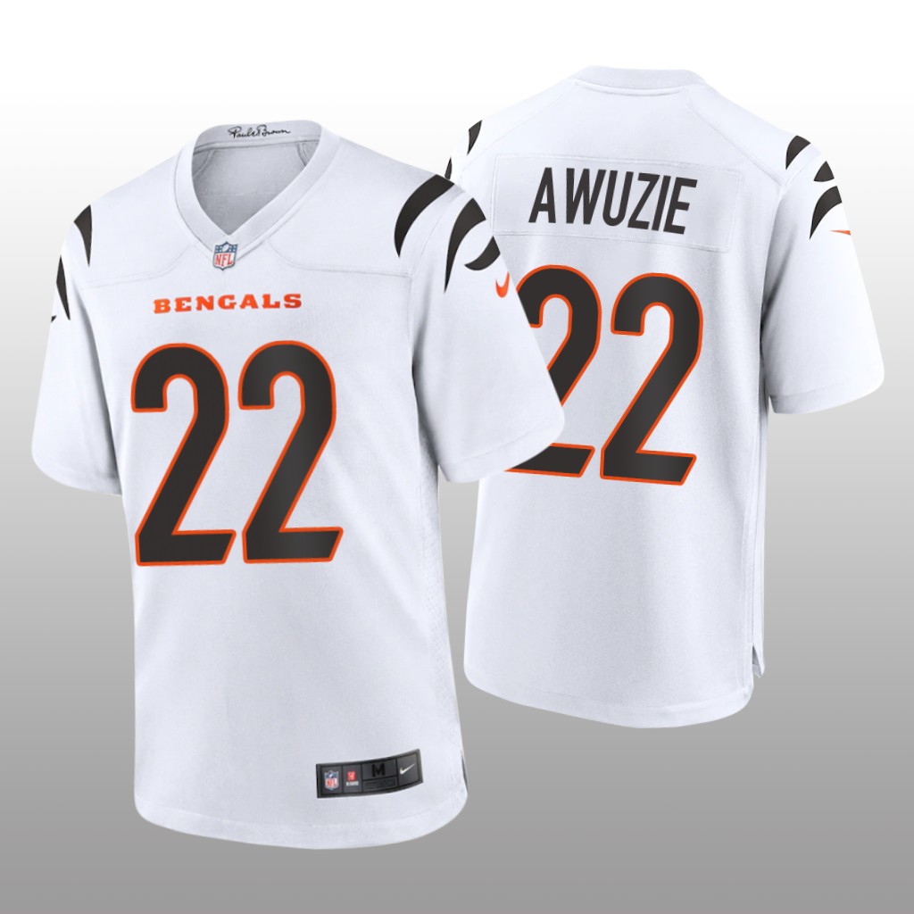 Cincinnati Bengals Chidobe Awuzie White Jersey Game - Men's