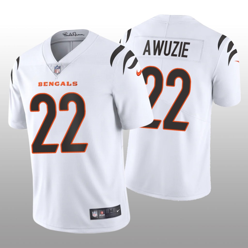 Cincinnati Bengals Chidobe Awuzie White Jersey Vapor Limited - Men's