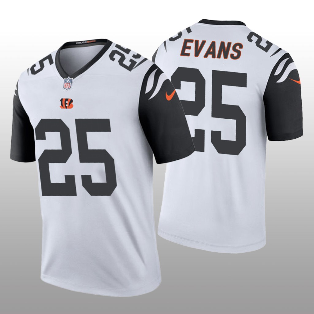 Cincinnati Bengals Chris Evans White Jersey Color Rush Legend - Men's