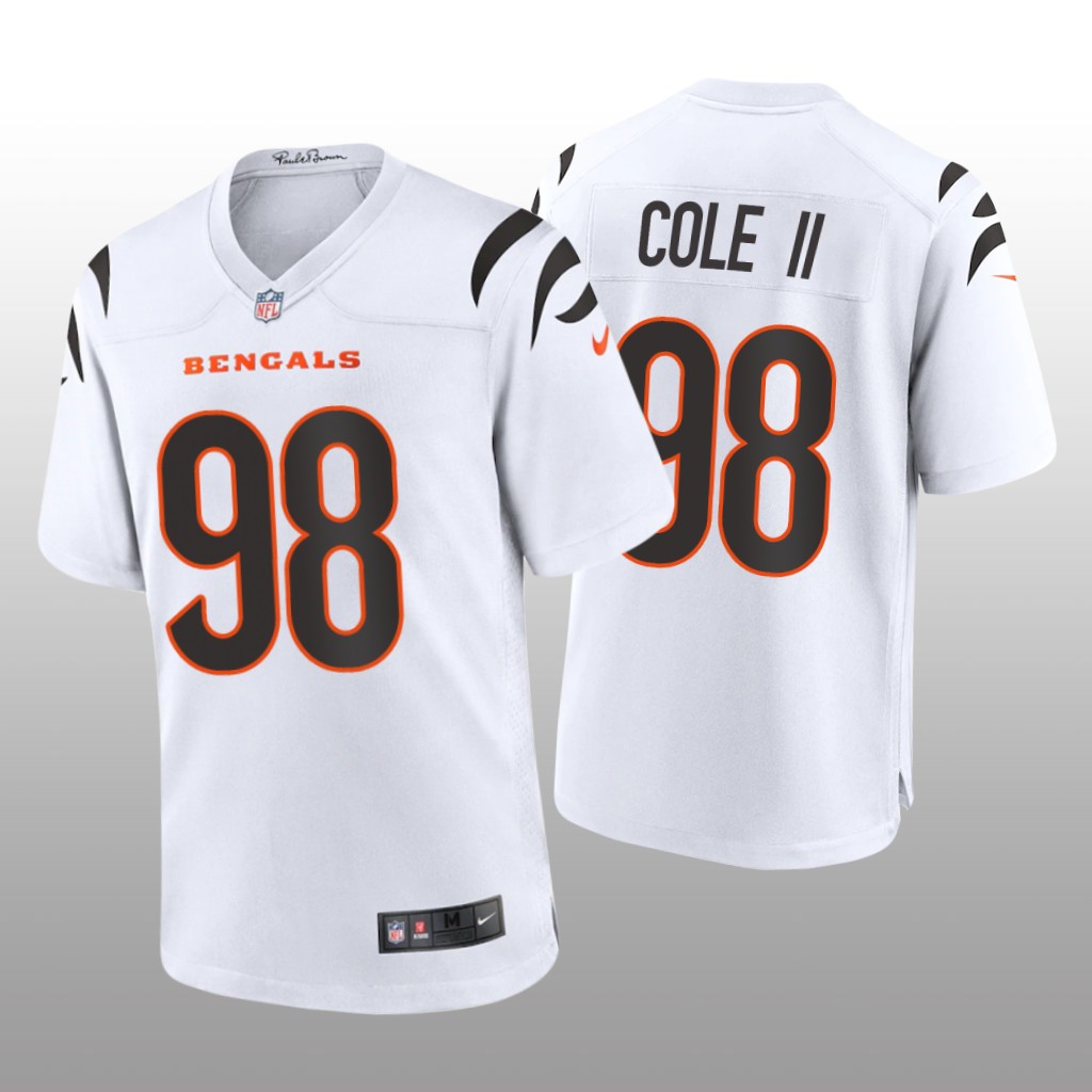 Cincinnati Bengals D.J. Reader White Jersey Game - Men's
