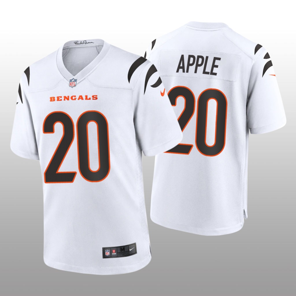 Cincinnati Bengals Eli Apple White Jersey Game - Men's