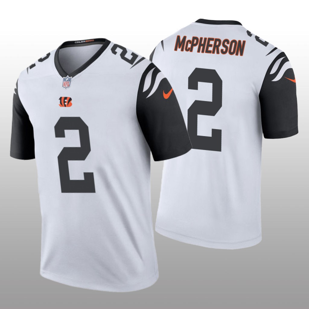 Cincinnati Bengals Evan McPherson White Jersey Color Rush Legend - Men's