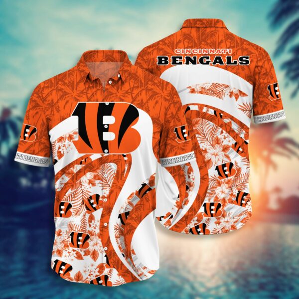 Cincinnati Bengals Flower Summer1 Hawaiian Shirt