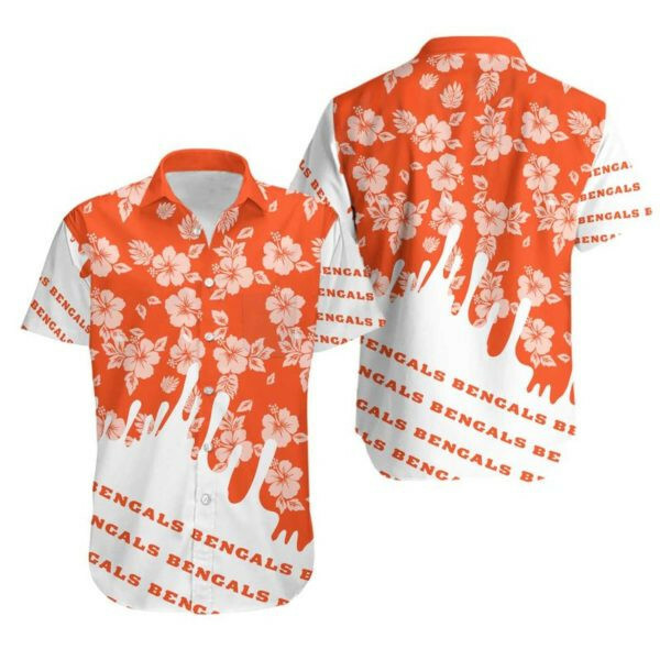 Cincinnati Bengals Football Hawaiian Shirt