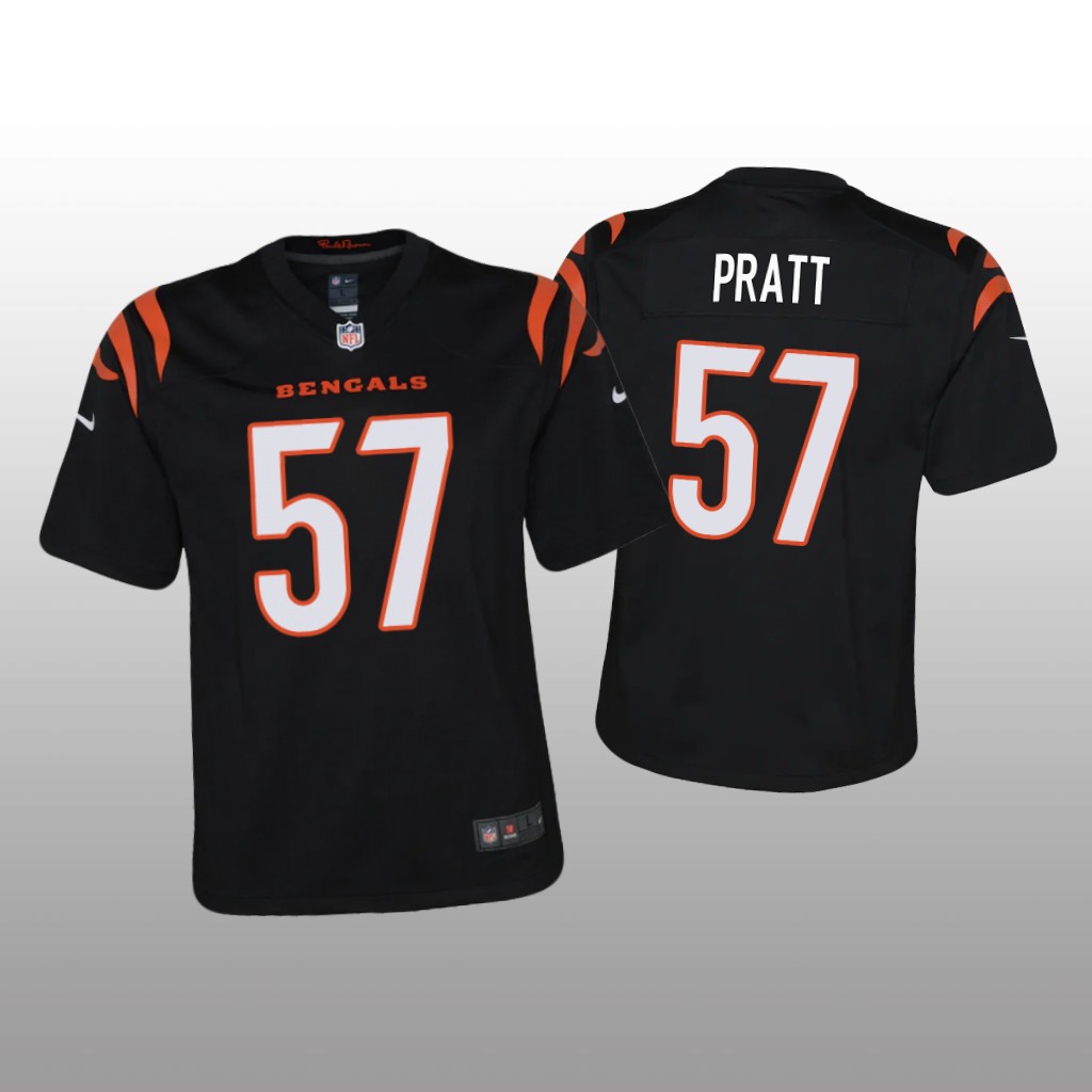 Cincinnati Bengals Germaine Pratt Black Jersey Game - Youth