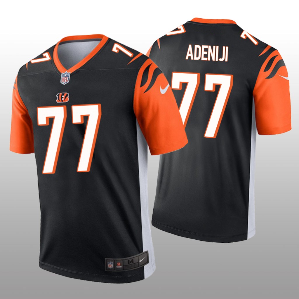 Cincinnati Bengals Hakeem Adeniji Black Jersey Legend - Men's