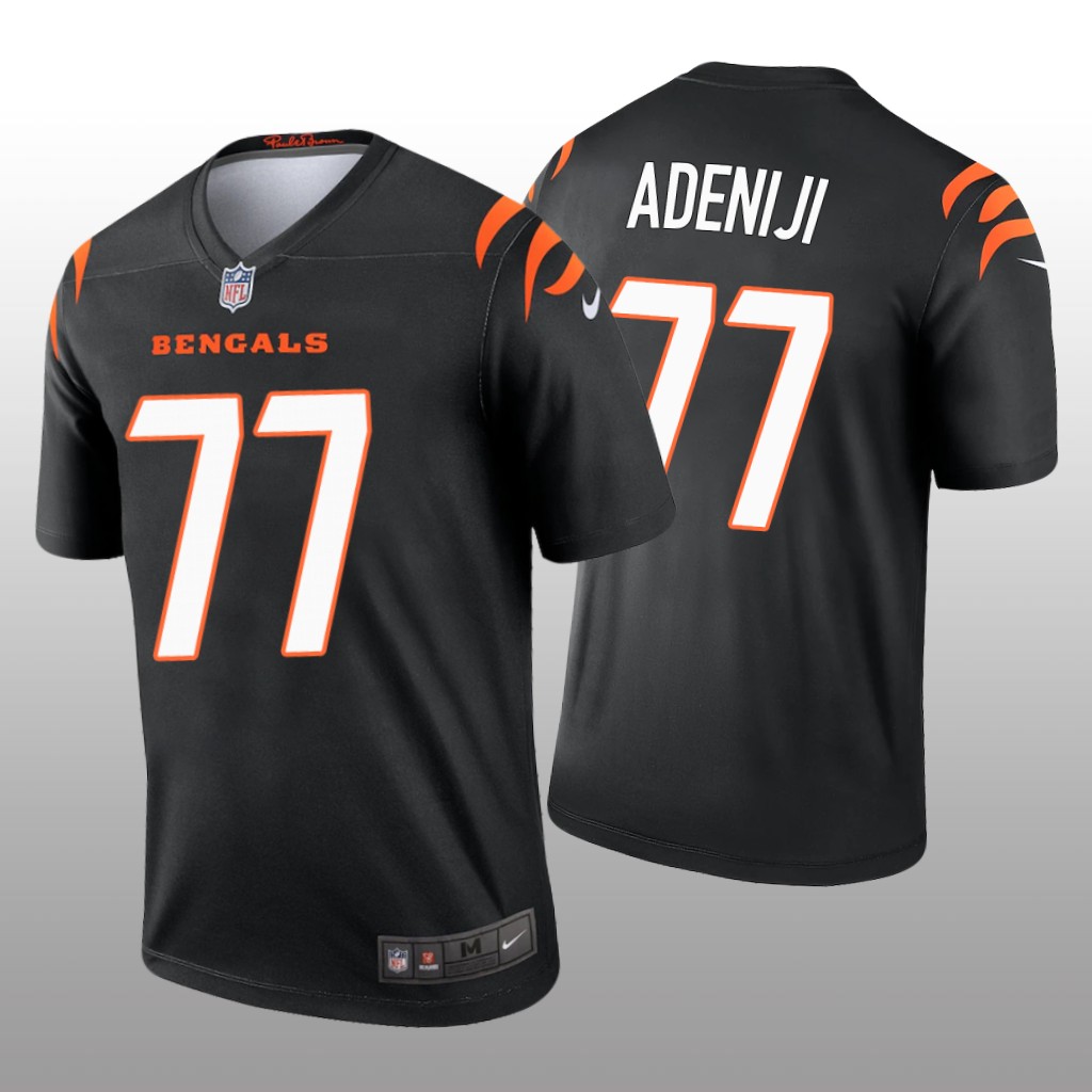 Cincinnati Bengals Hakeem Adeniji Black Jersey Legend - Men's