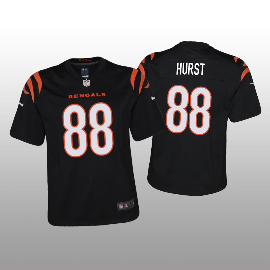 Cincinnati Bengals Hayden Hurst Black Jersey Game - Youth
