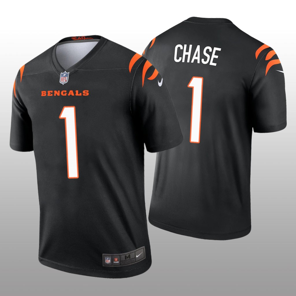 Cincinnati Bengals Ja'Marr Chase Black Jersey Legend - Men's