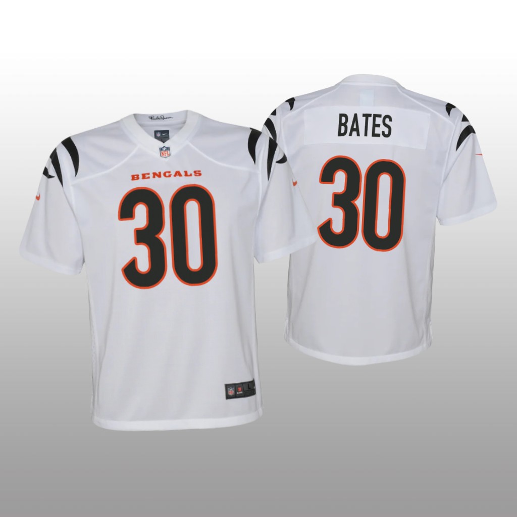 Cincinnati Bengals Jessie Bates III White Jersey Game - Youth