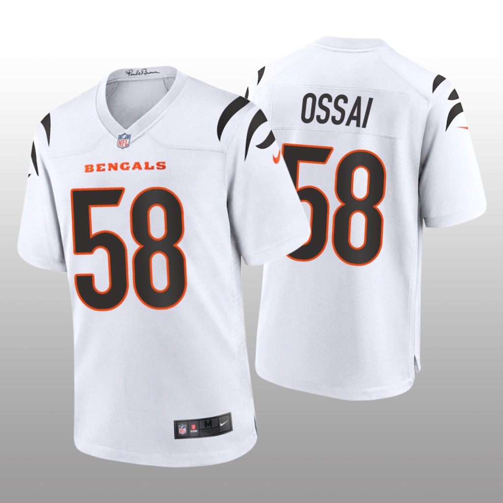 Cincinnati Bengals Joseph Ossai White Jersey Game - Men's