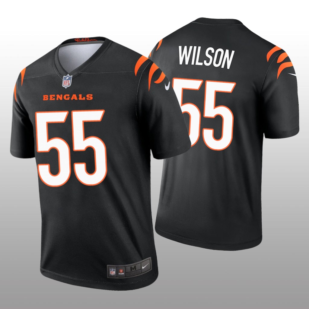 Cincinnati Bengals Logan Wilson Black Jersey Legend - Men's
