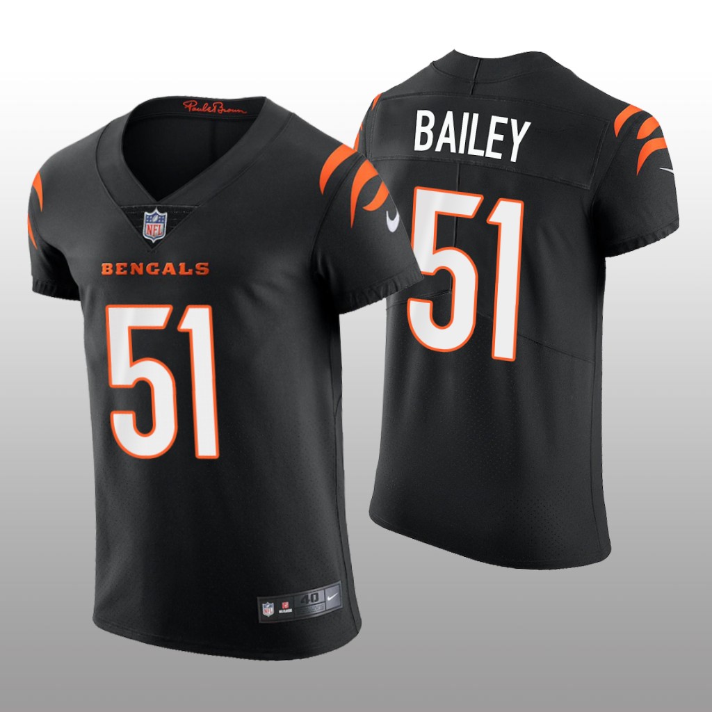 Cincinnati Bengals Markus Bailey Black Jersey 2021 Vapor Elite Men's