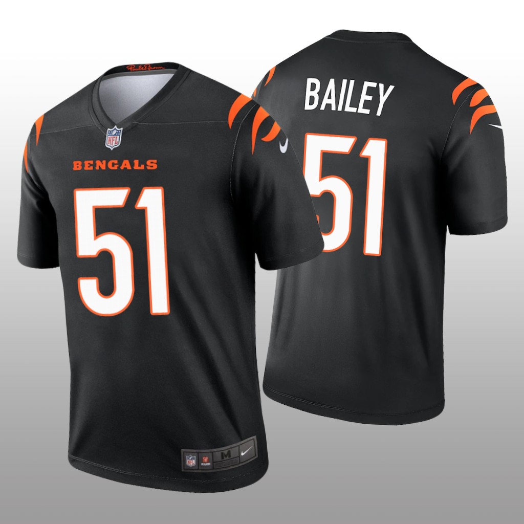 Cincinnati Bengals Markus Bailey Black Jersey Legend - Men's