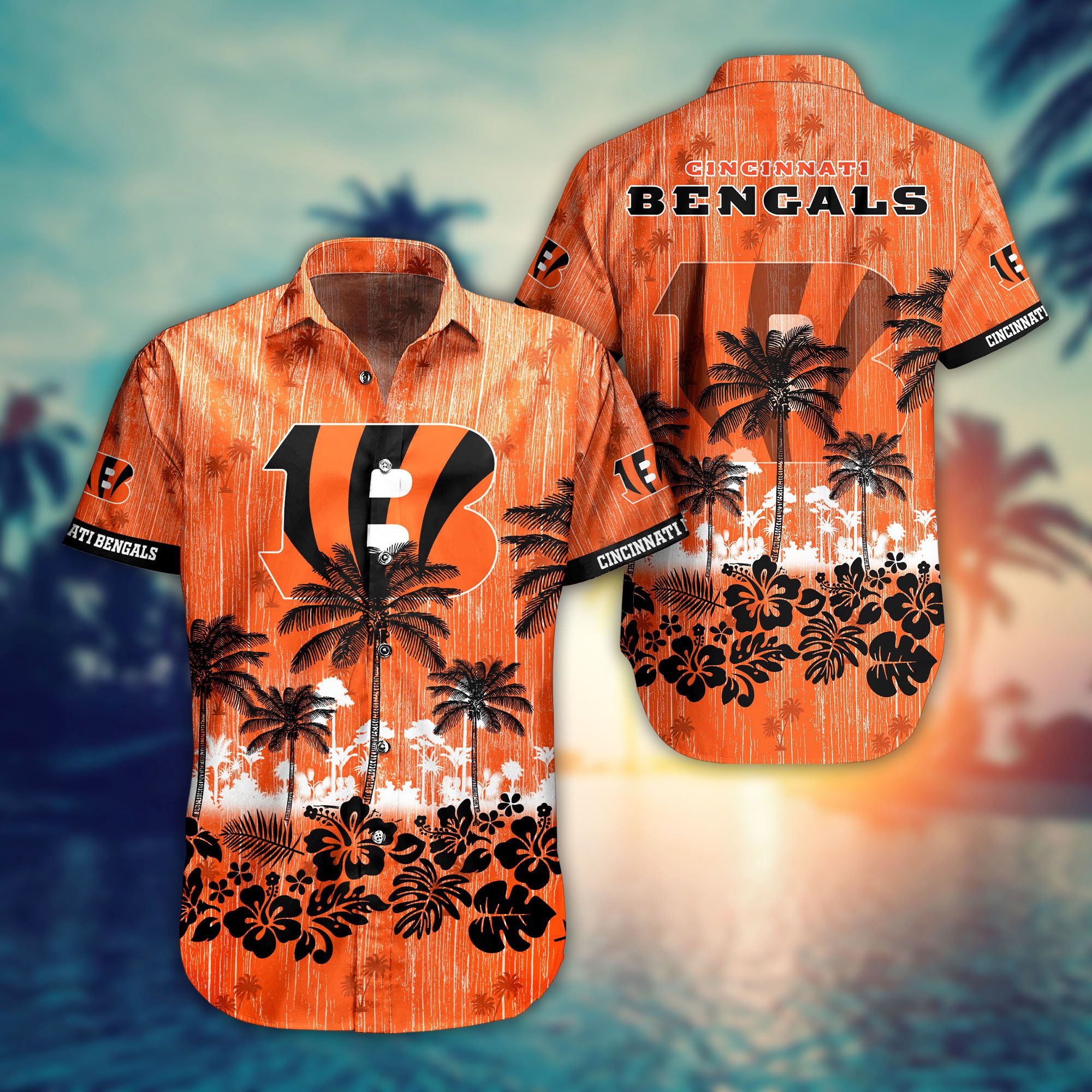 Cincinnati Bengals New Summer Hawaiian Shirt