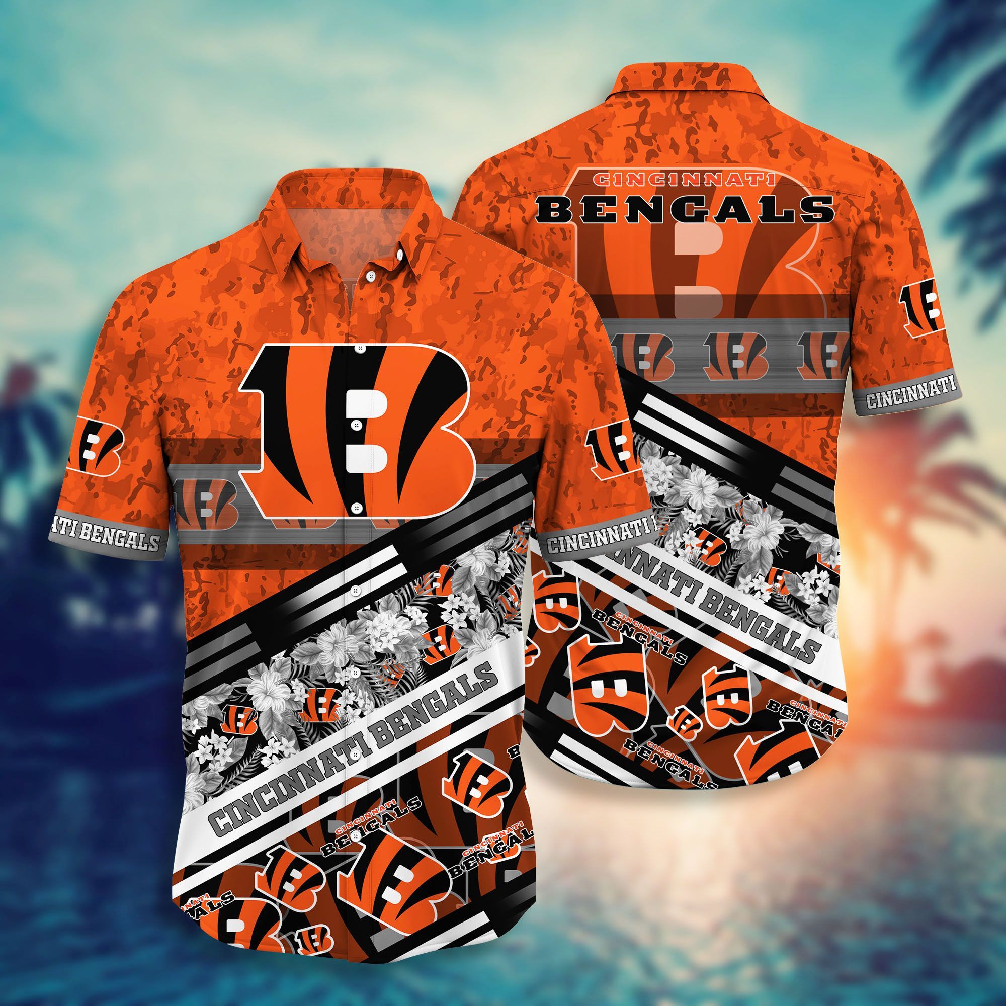 Cincinnati Bengals NFL-Hawaii Shirt Style Hot Trending Summer-Hawaiian NFL