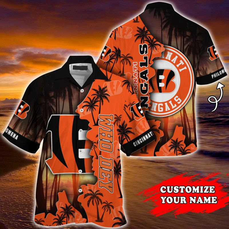 Cincinnati Bengals NFL Customized Summer – Hawaii Shirt For This Season – Gift For Sport Lovers