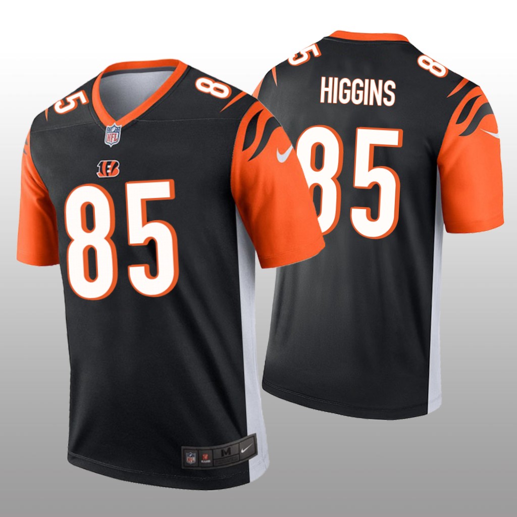 Cincinnati Bengals Tee Higgins Black Jersey Legend - Men's