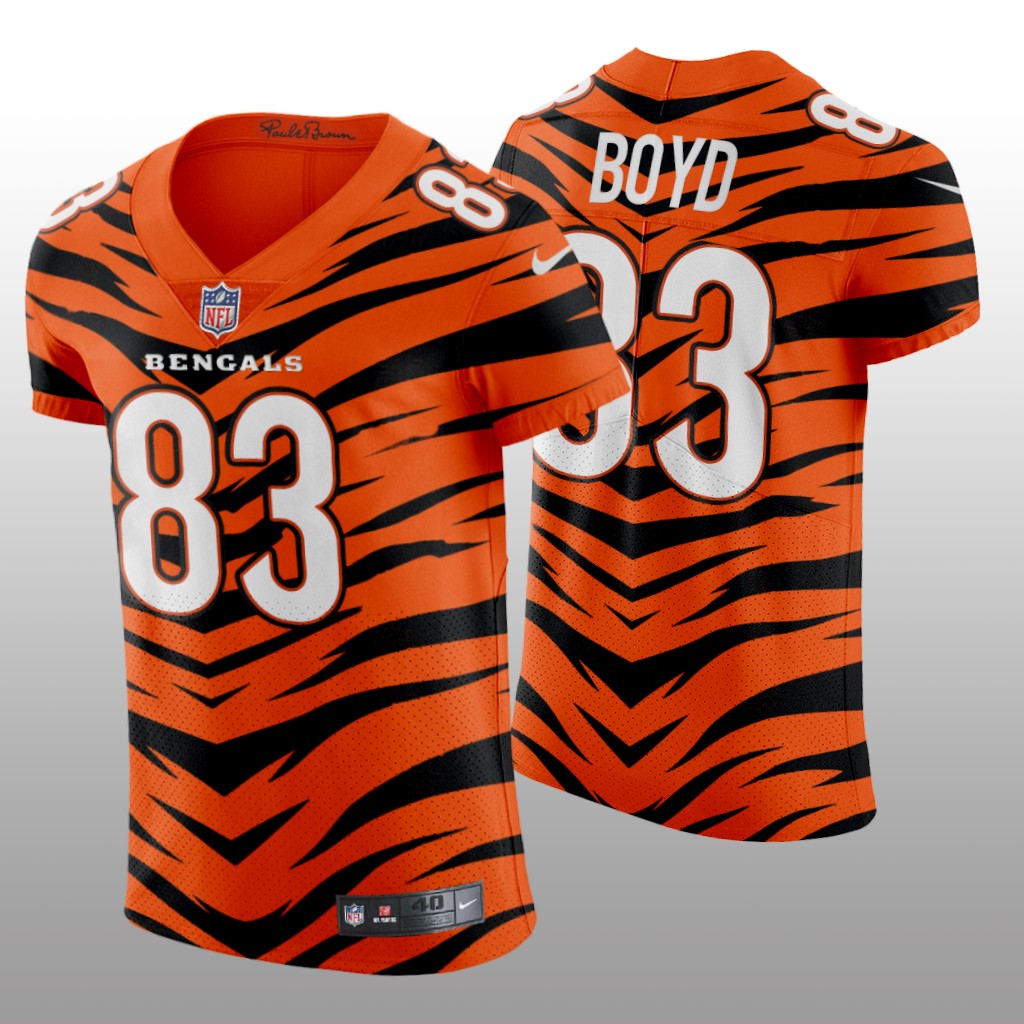 Cincinnati Bengals Tyler Boyd Orange Elite 2021-22 City Edition - Men's