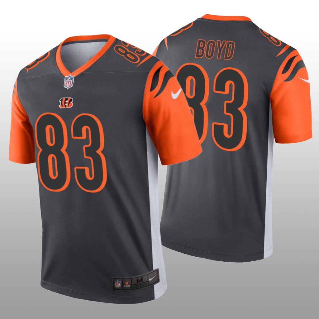 Cincinnati Bengals Tyler Boyd Silver Jersey Inverted Legend - Men's