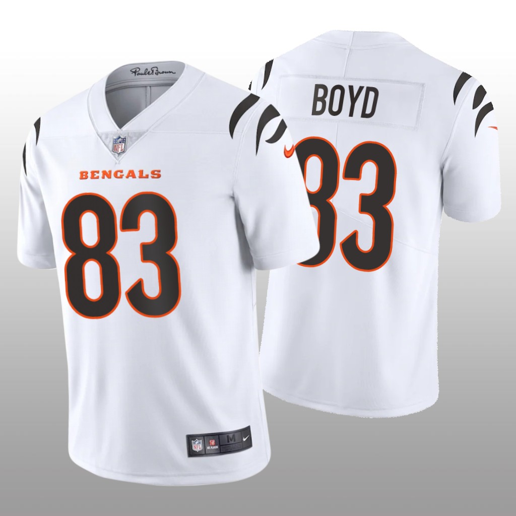 Cincinnati Bengals Tyler Boyd White Jersey 2021 Vapor Limited - Men's