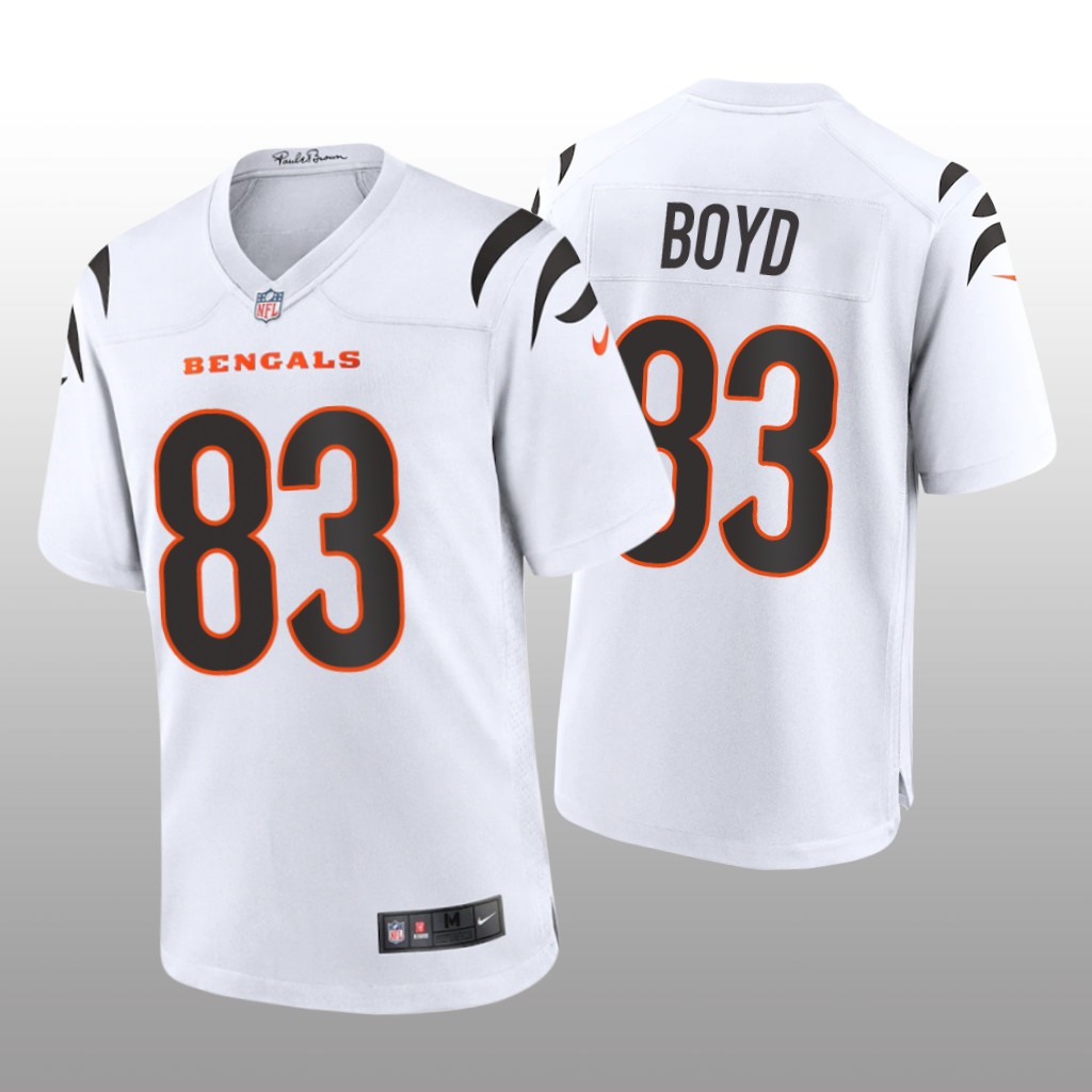Cincinnati Bengals Tyler Boyd White Jersey Game - Men's