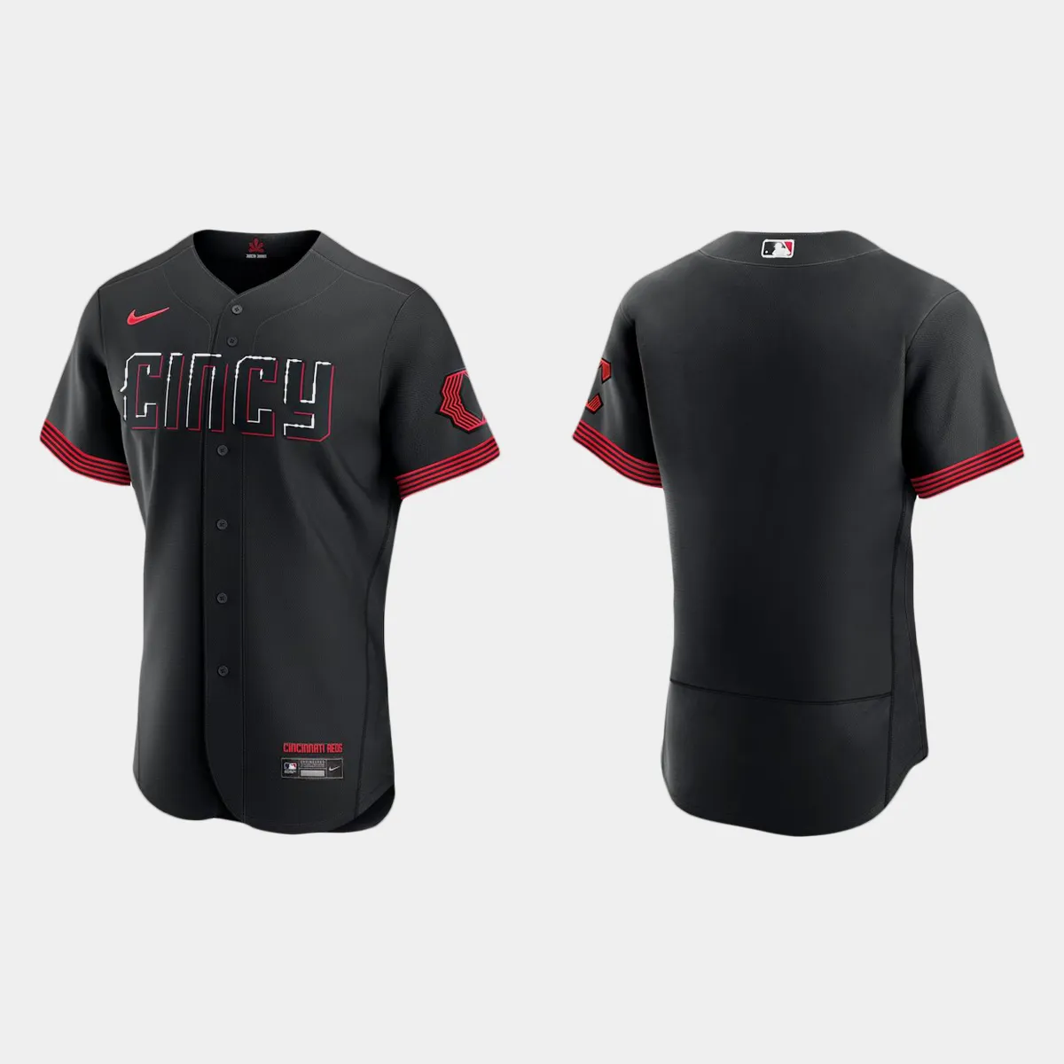 Cincinnati Reds 2023 City Connect Jersey – Black