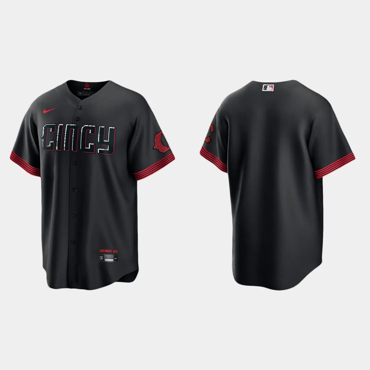 Cincinnati Reds 2023 City Connect Jersey – Black