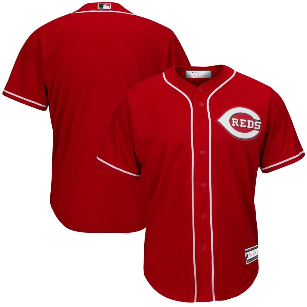 Cincinnati Reds Big And Tall Team Stitched Jersey – Red