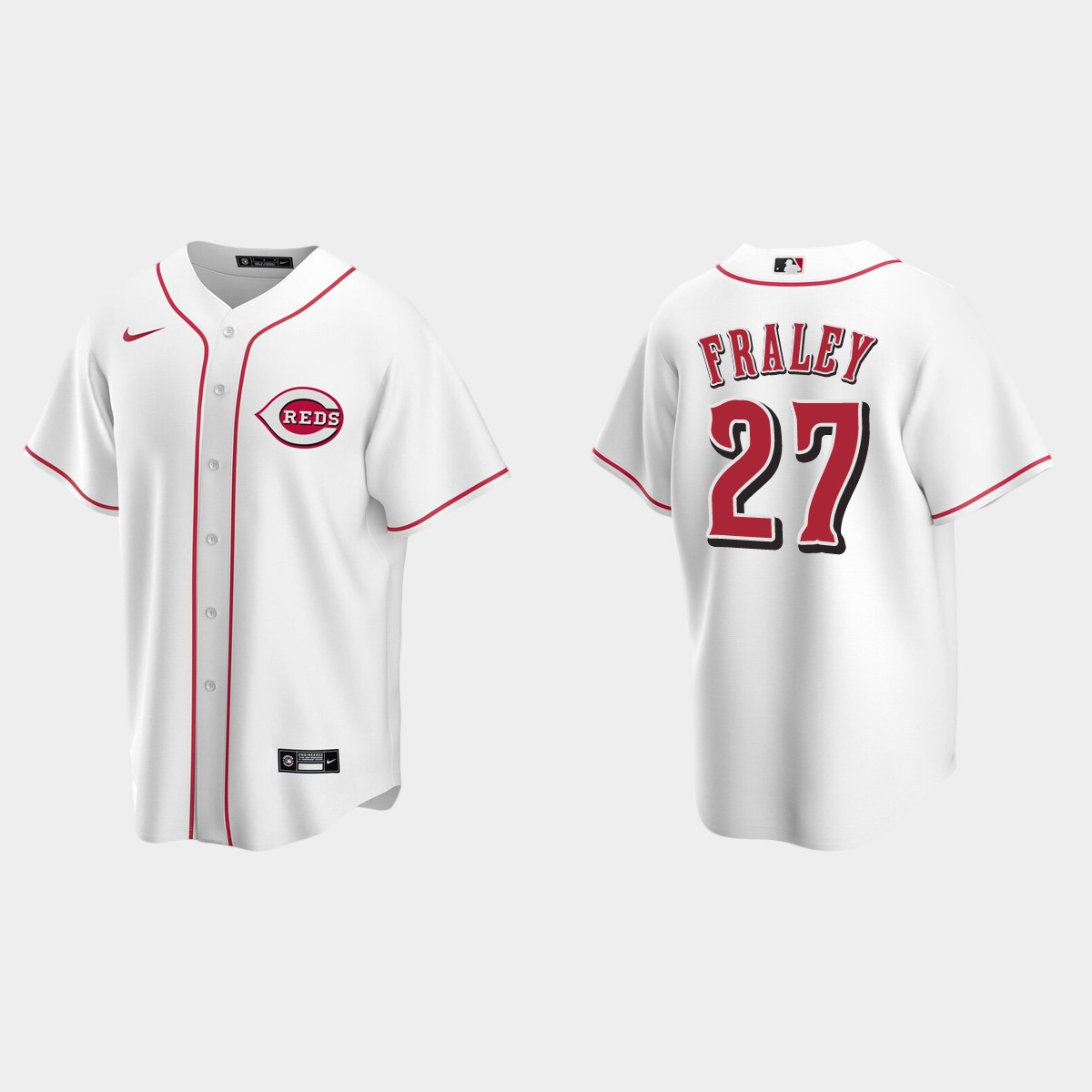 Cincinnati Reds Jake Fraley Home Jersey - White