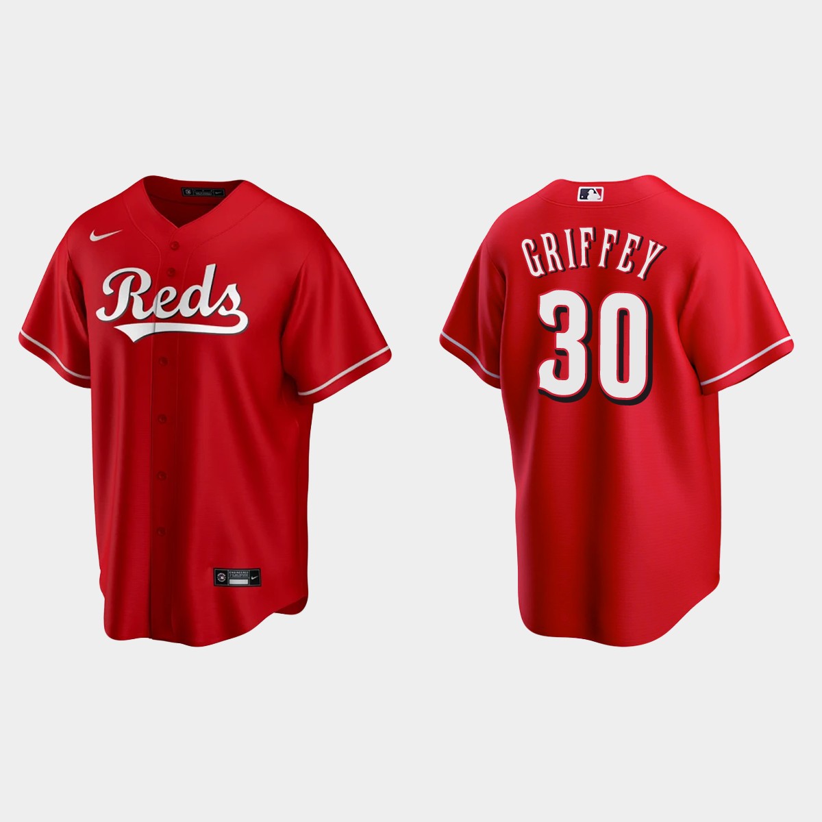 Cincinnati Reds Ken Griffey Jr Jersey - Scarlet