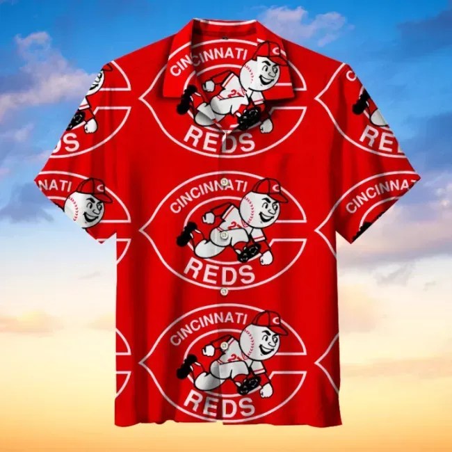 Cincinnati Reds MLB – Premium Hawaiian Shirt – Gift For Sports Lovers
