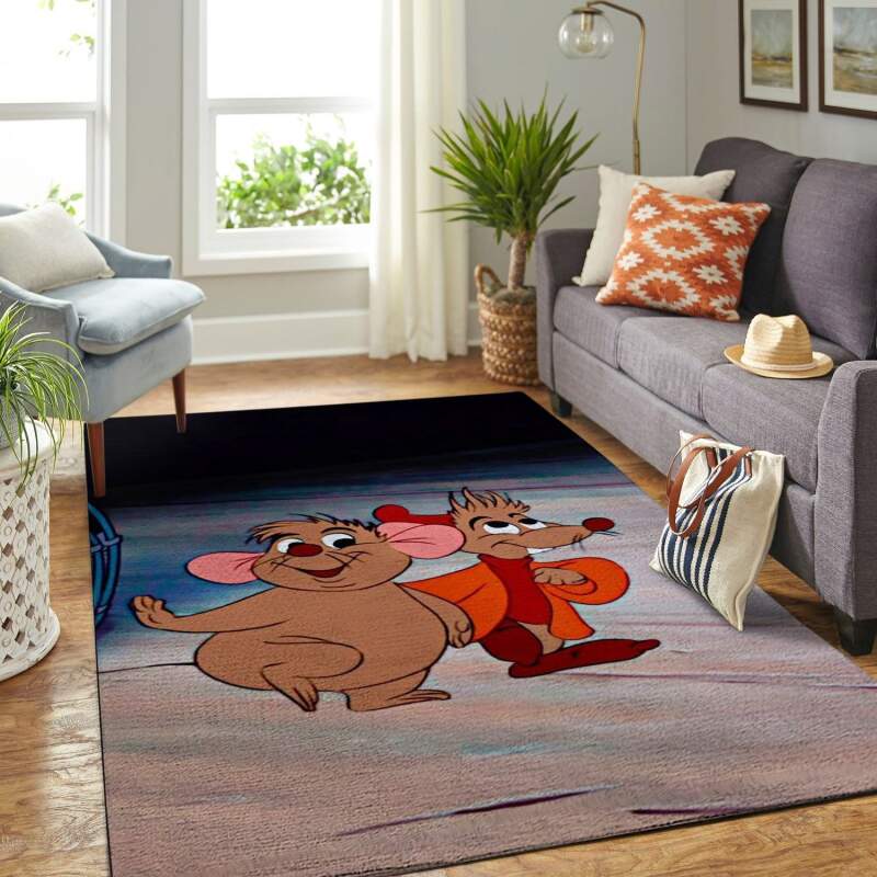 Cinderella’s Mouses Living Room Area Rectangle Rug