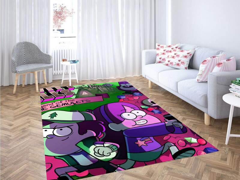 Cinematic Graviy Falls Carpet Rectangle Rug