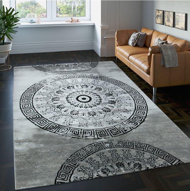 Circle Ornaments Limited Edition Rectangle Rug