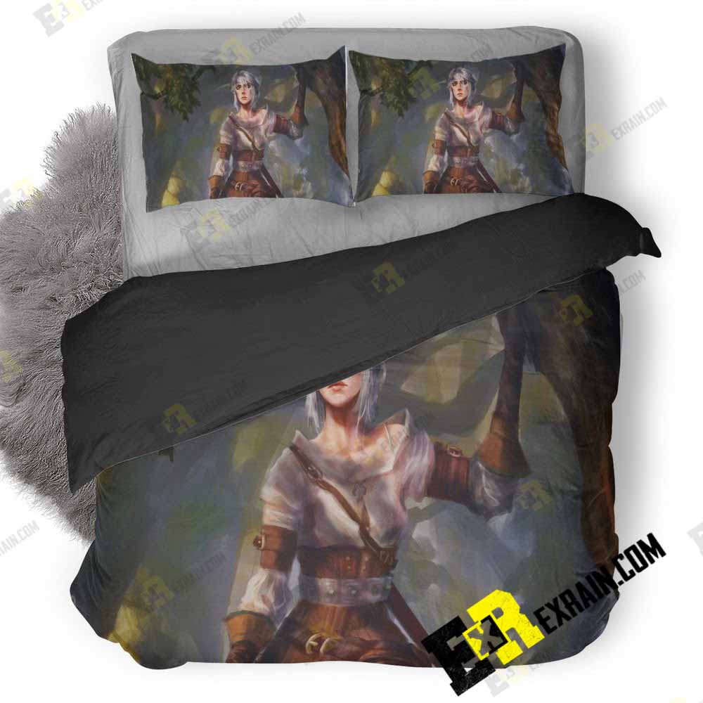 Ciri The Witcher Ab 3D Customized Duvet Cover Bedding Set