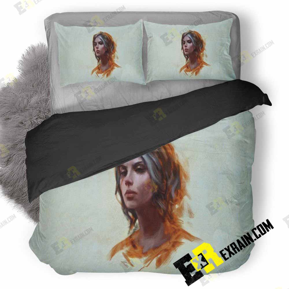 Cirilla Fiona Elen Riannon Painting 3D Customized Duvet Cover Bedding Set