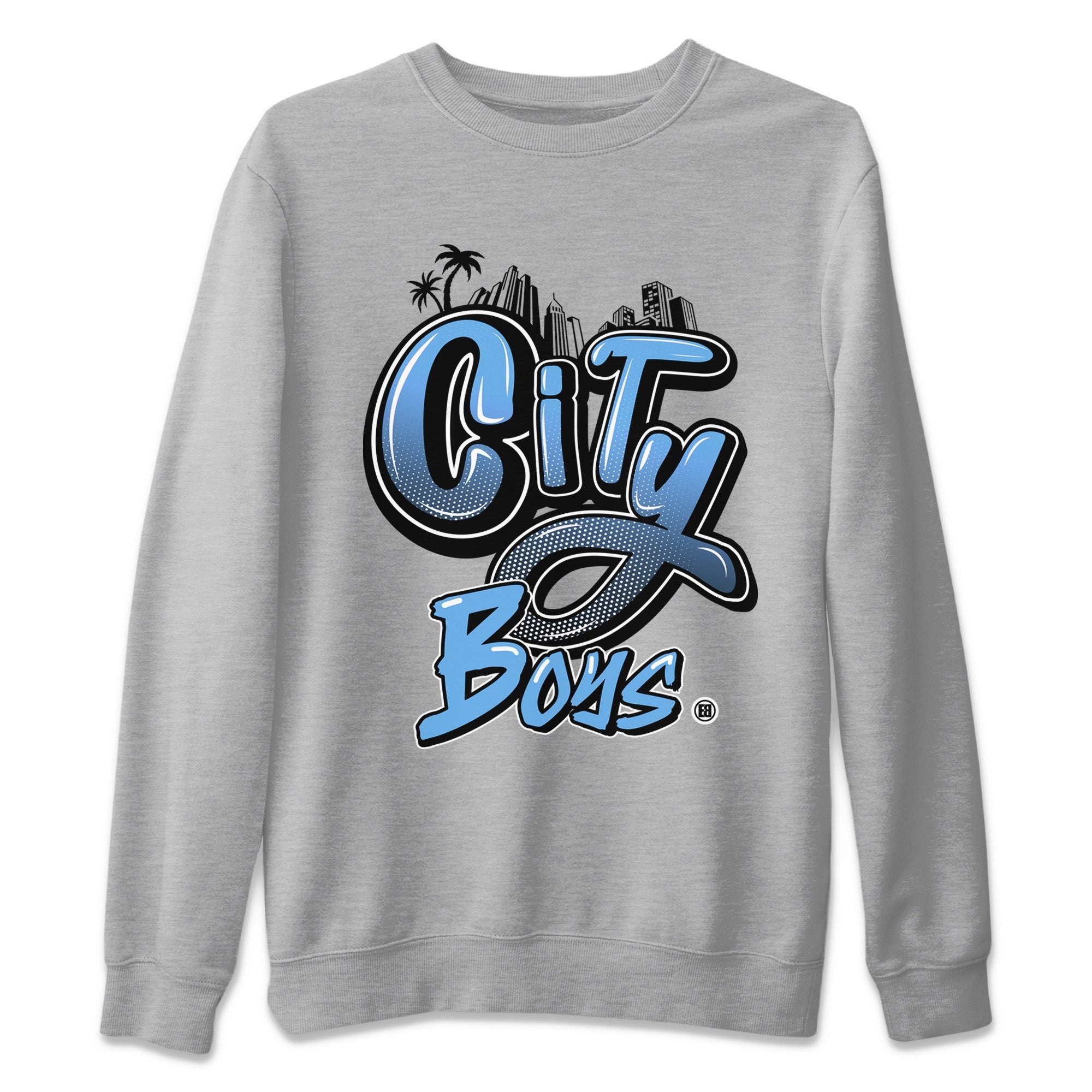 City Boys Unisex Sweater – Air Jordan 1 University Blue, Sneakers Matching Sweater