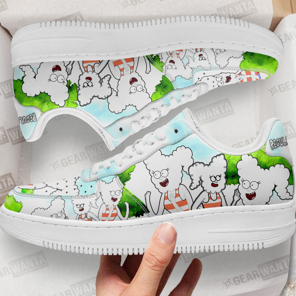 CJ Cloud-humanoid Air Sneakers Custom Regular Show Shoes