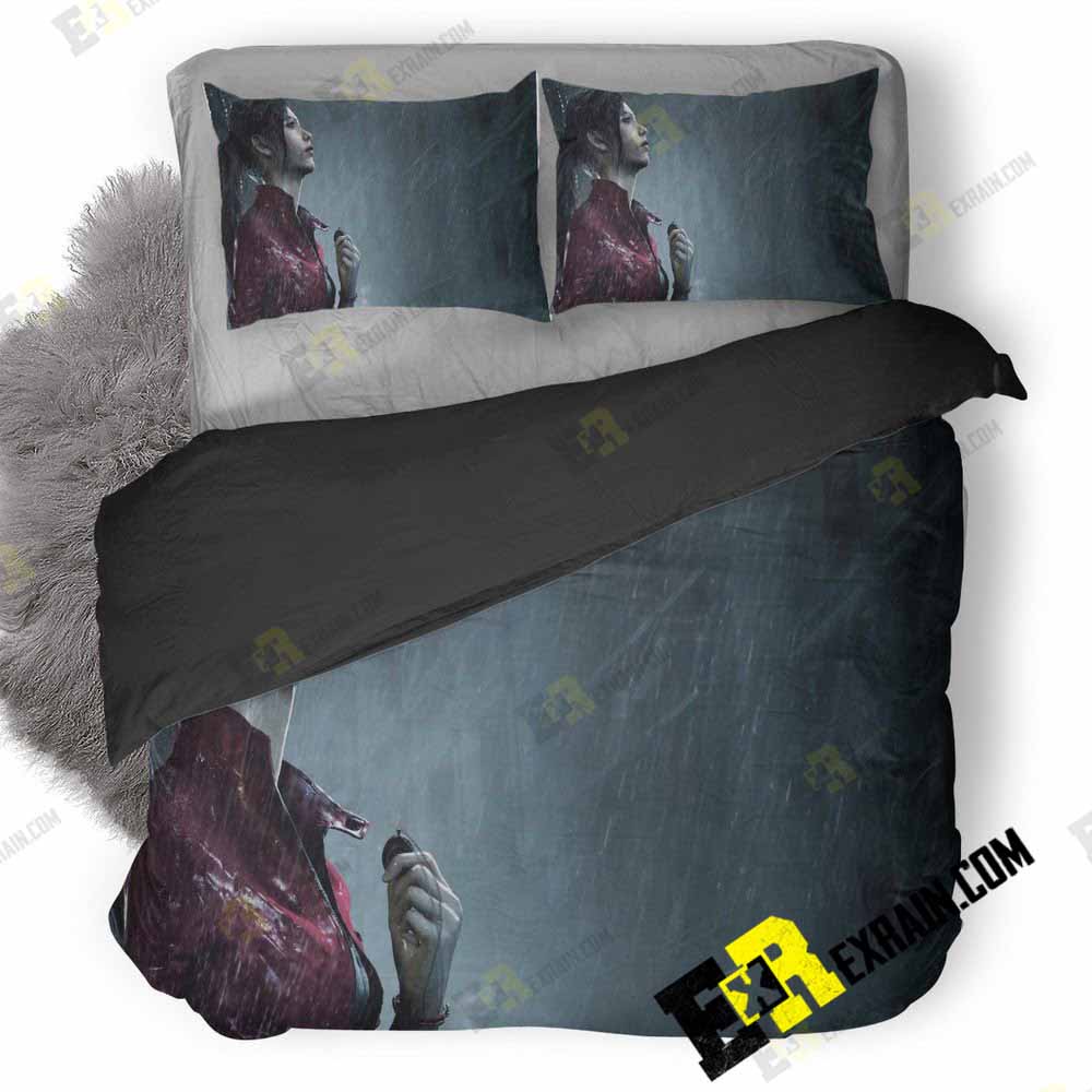 Claire Redfield Resident Evil Df 3D Customized Duvet Cover Bedding Set