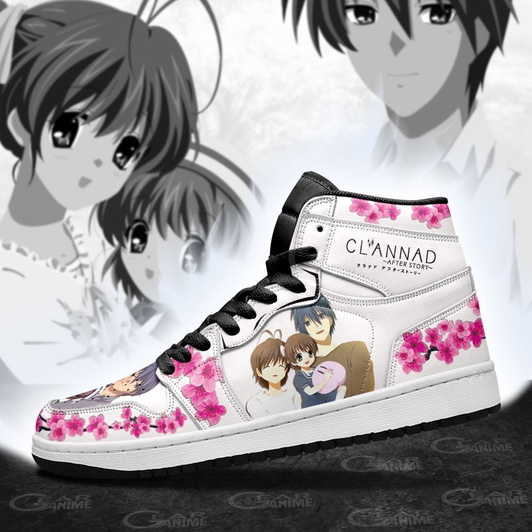 Clannad JD1s Sneakers After Story JD1s Sneakers Anime Shoes, Air Jordan Hightop