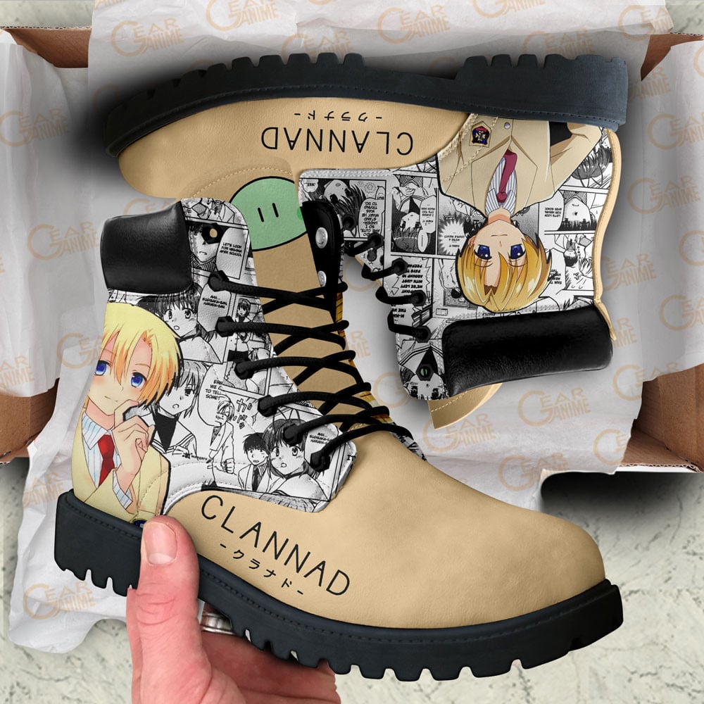 Clannad Youhei Sunohara Boots Manga Anime Custom Shoes