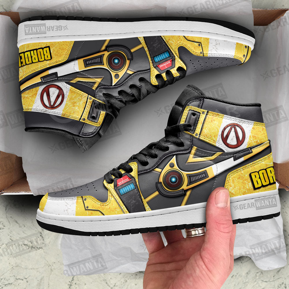 Claptrap Swood Borderlands J1 Shoes For Fans Sneakers, Air Jordan Hightop