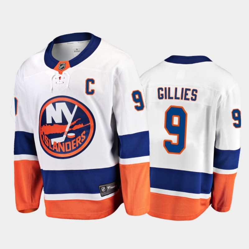 Clark Gillies New York Islanders Away White Honor Legend Jersey