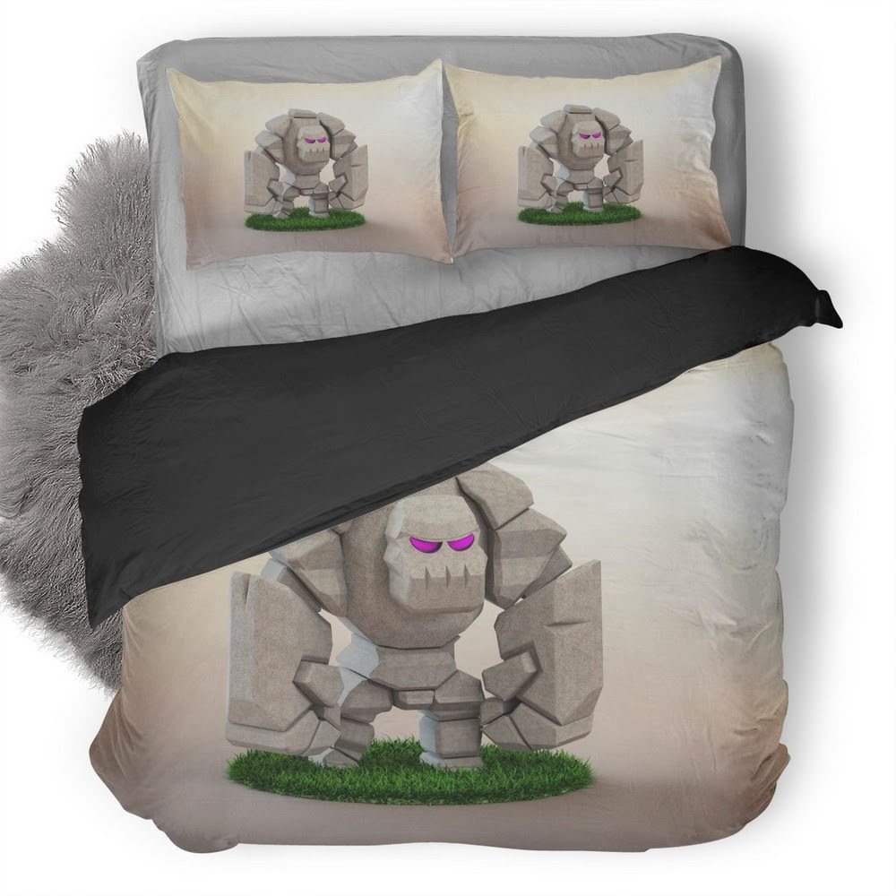 Clash Of Clans 15 3D Customized Duvet Cover Bedding Set